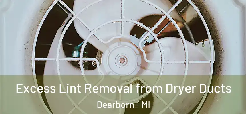 Excess Lint Removal from Dryer Ducts Dearborn - MI